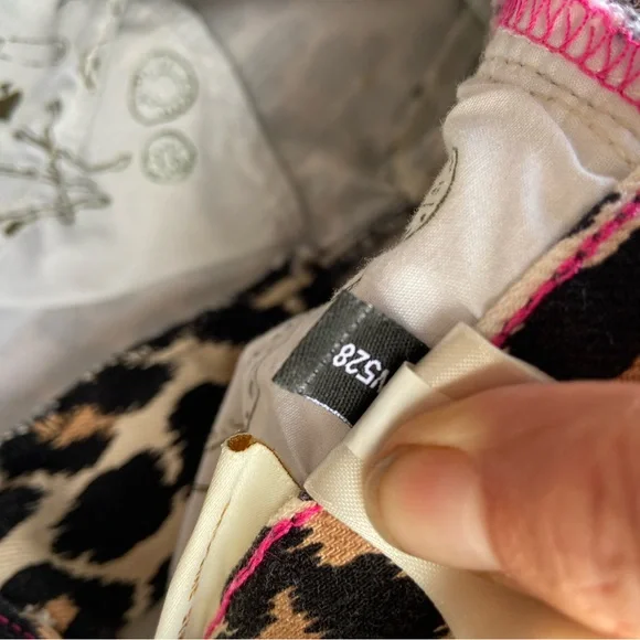 Kate Spade Cheetah Print Leopard print Jeans - Picture 3 of 8